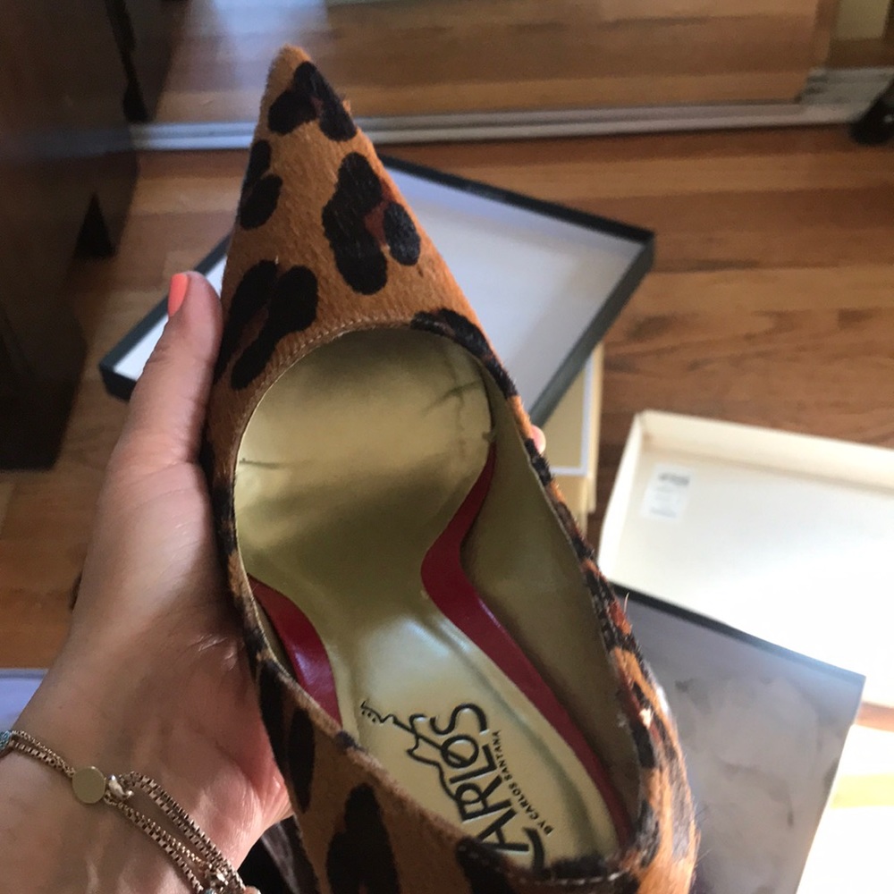 Animal print shoes
